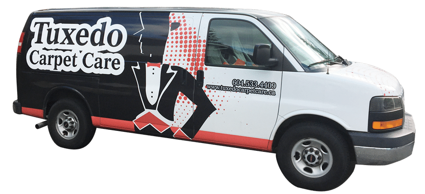 Tuxedo Carpet Care company van